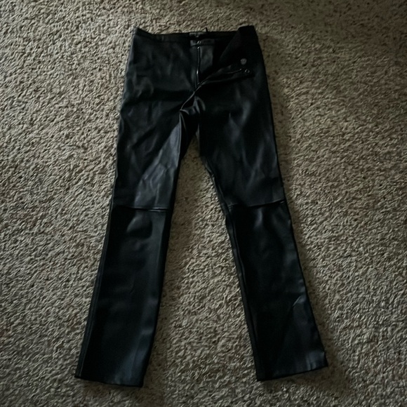 David Lerner New York vegan leather pants - Picture 1 of 6